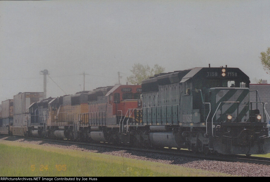 BNSF 7158 West